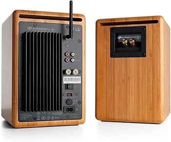 Amazon.com: Audioengine A5+ Wireless Bluetooth Bookshelf Speakers